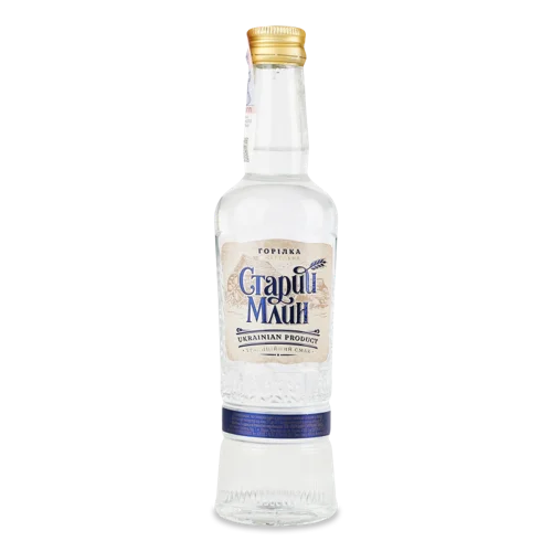 Горілка Вищого Ґатунку Джерельна Старий Млин, 0.25л, 40%