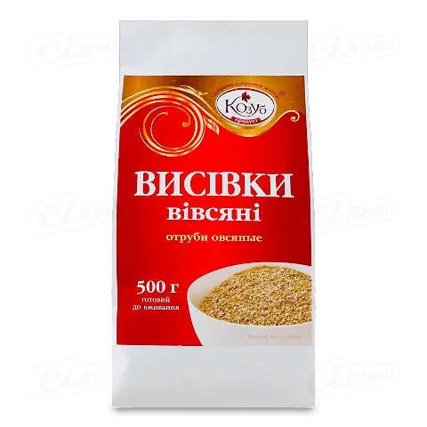 Висівки Козуб продукт вівсяні, 500г