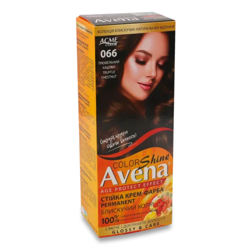 Крем-фарба Avena Shine Color 066 Трюфельний каштан