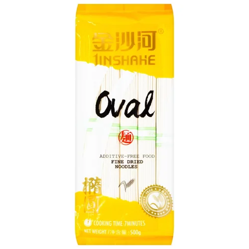 Локшина Jinshahe овальна 500г