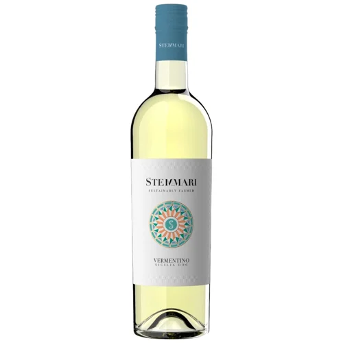 Вино Stemmari Vermentino біле сухе 13% 0,75л