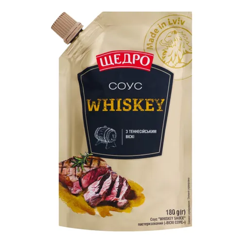Соус Whiskey Щедро д/п 180г