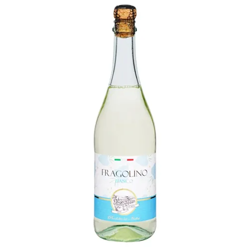 Напій винний ігристий Vini D'Italia Fragolino Bianco Dolce 7,5% 0,75л