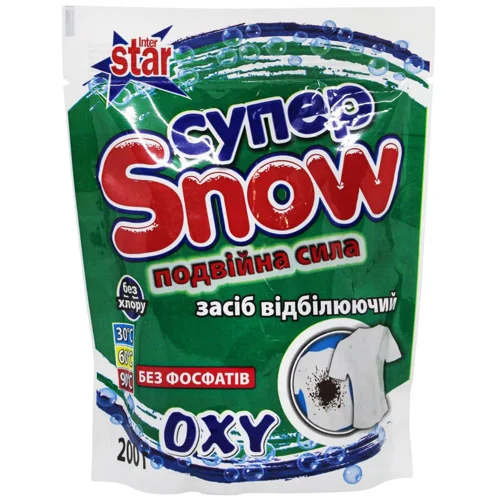 Засіб відбілюючий Супер Snow Подвійна сила 200г