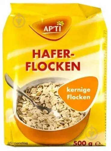 Пластівці Apti цільнозернові 500г