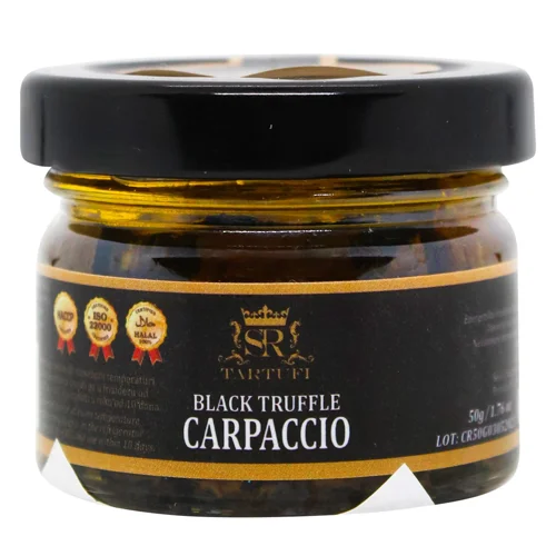 Карпаччо Tartufi SR з чорного трюфелю 50г