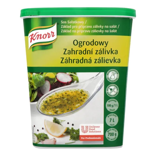 Заправка салатна швидкого приготування Гарден Knorr 0.7кг