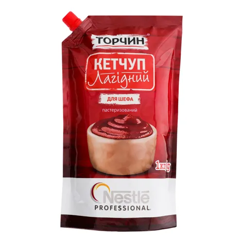 Кетчуп пастеризований Лагідний для шефа Торчин 1кг