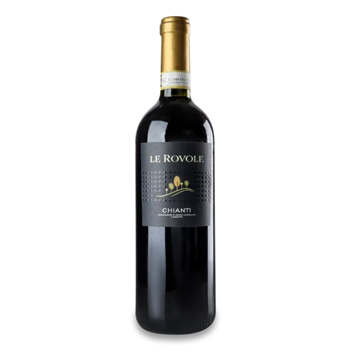 Вино Червоне Сухе Вищого Ґатунку Chianti Le Rovole, 0.75л, 12.5%
