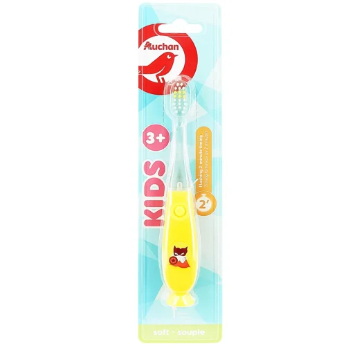 Зубна щітка Auchan Kids Soft Timer 3+