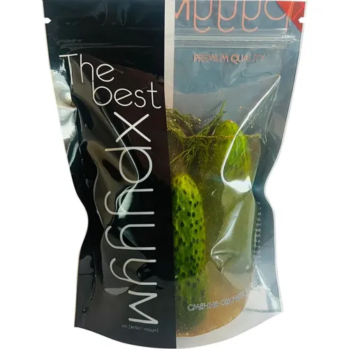 Огірок малосольний The best ХРУУУМ з перцем 300/500г