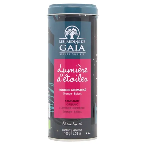 Чай Les Jardins de Gaia Starlight Ройбуш з цитрусовими та мигдалем 100г