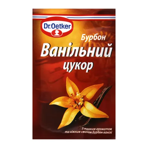 Цукор ванільний Бурбон Dr.Oetker м/у 8г