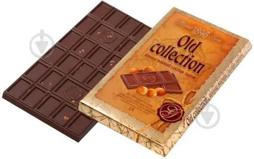 Шоколад ХБФ Old Collection молочний лісовий горіх, 200г