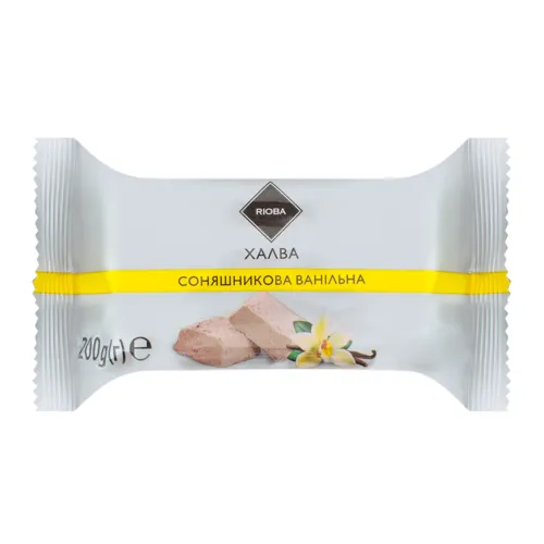 Халва соняшникова ванільна Rioba м/у 200г