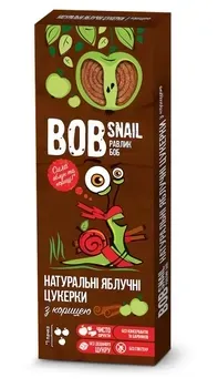 Яблучні цукерки з корицею 30г ТМ BOB SNAIL (РАВЛИК БОБ)