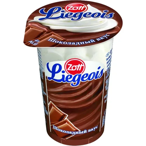 Десерт Zott Liegeois взбиті вершки шоколад 175г