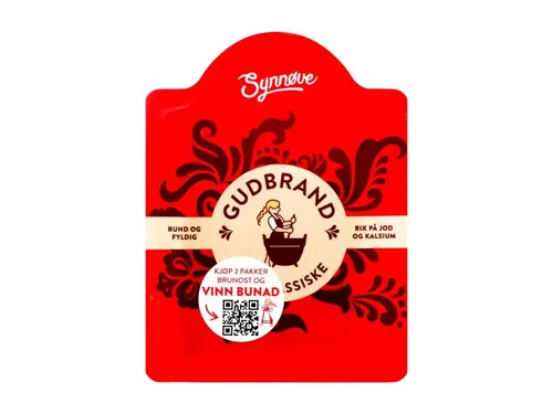 Сир 35% нарізка Гудбрандсдален Synnove п/у 150г