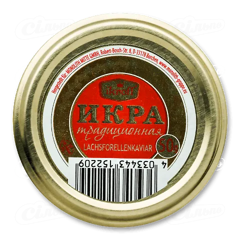 Ікра форелі «EKC», 50г