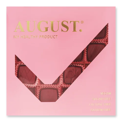 Праліне Полуниця-Кизил Без Цукру, Вищого Ґатунку, Картонна Упаковка, 180г