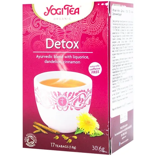 Фіточай Yogi Tea Detox 1,8г*17шт