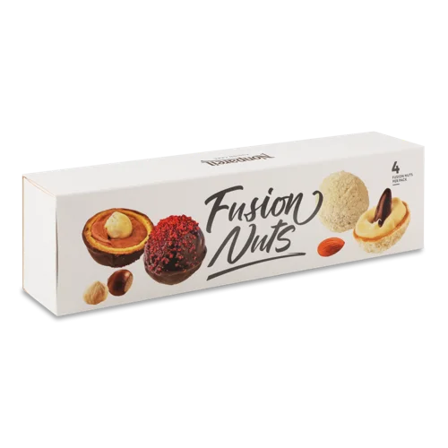 Тістечко Fusion Nuts Мікс Nonpareil В/ґ Картонна Упаковка 100г
