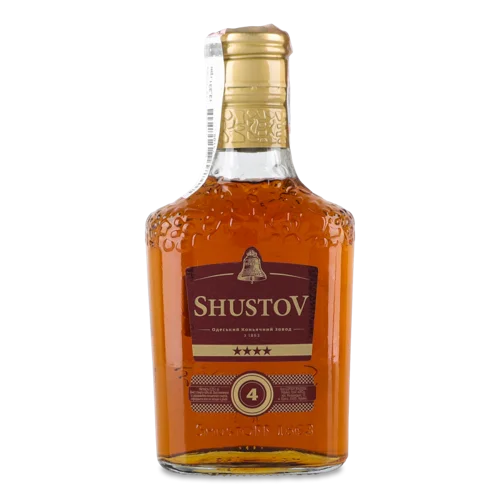 Спиртний Напій Вищого Ґатунку 4 Зірки Легендарна Колекція ShustoV, 0.25л