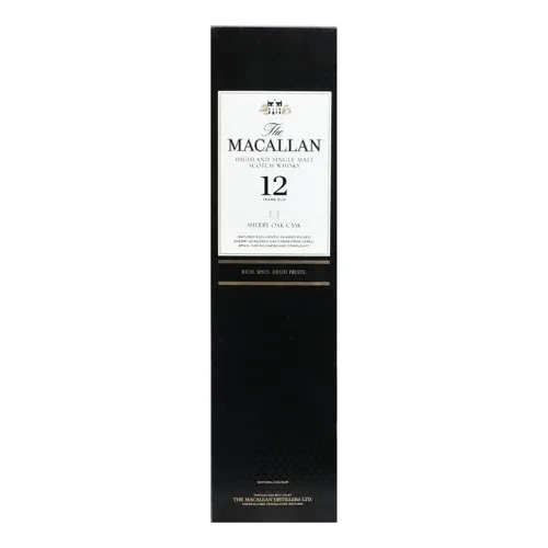 Віскі 0.7л 40% Sherry Oac Cask 12YO The Macallan