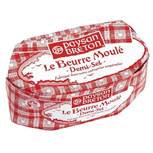 Масло Paysan Breton вершкове напівсолоне 80% 250г