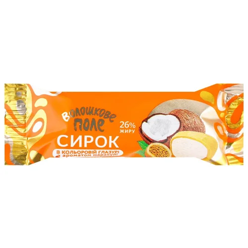 Сирок глазурований Волошкове Поле маракуйя-кокос 26% 36г