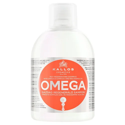 Шампунь Kallos KJMN Omega з комплексом Омега-6 1л