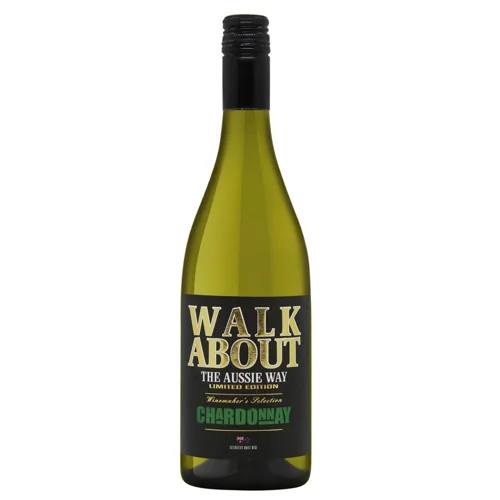 Вино Walk About Chardonnay біле сухе 13% 0,75л