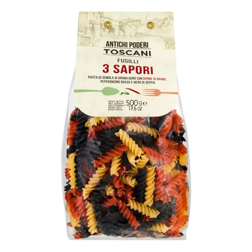 Вироби макаронні Fusilli 3 Sapori Antichi Poderi Toscani м/у 500г