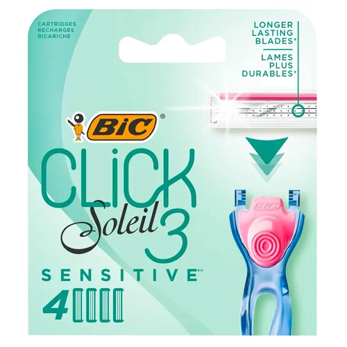 Касети для гоління BIC Click Soleil 3 Sensitive змінні 4шт