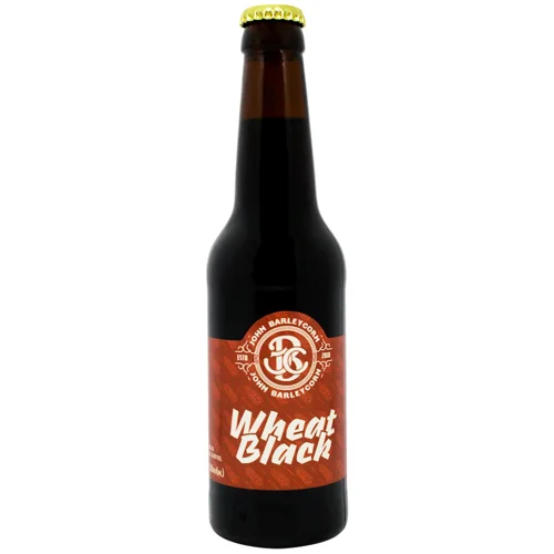 Пиво John Barleycorn Wheat Black темне нефільтроване 6% 0,33л