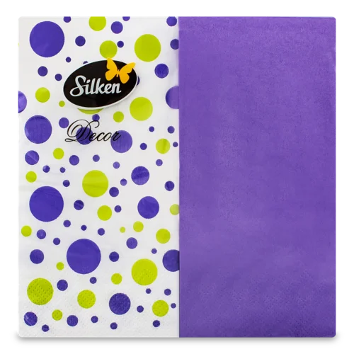 Паперові Серветки Silken 33х33см №NSD15333207, 20шт