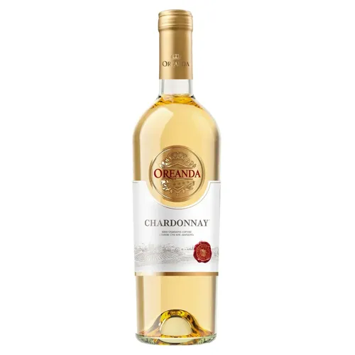Вино Oreanda Chardonnay біле сухе 9,5-14% 0,75л