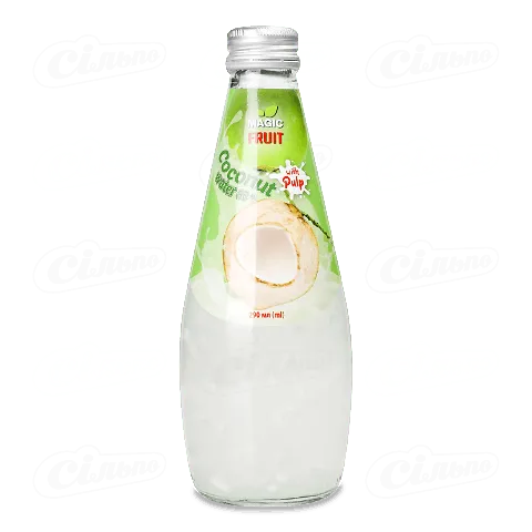 Вода кокосова Magic Fruit з м'якоттю 60%, 0,29л