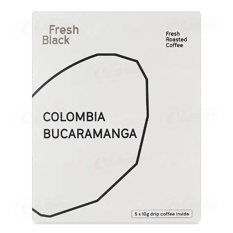 Кава Fresh Black Colombia Bucaramanga в дріпах, 50г