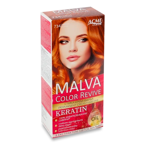 Крем-фарба Для Волосся Стійка Color Revive №734 Мальва 1шт