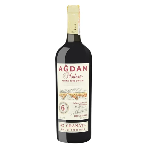 Вино Az-Granata Agdam червоне сухе 13% 0,75л
