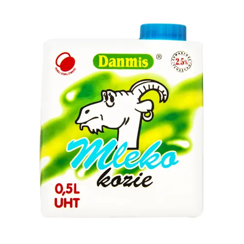Молоко 2,5% козине т/б Danmis 0,5л