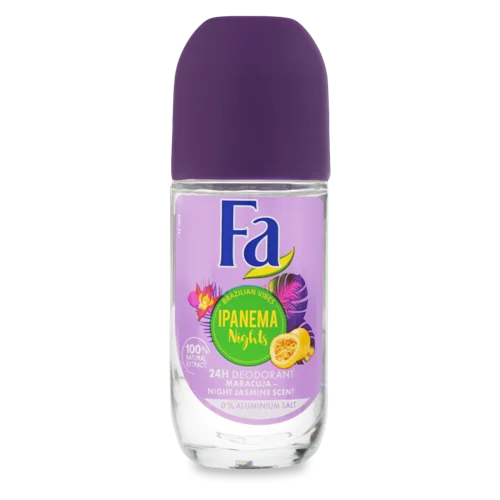Дезодорант Роликовий Ipanema Nights Ритми Бразилії Fa 50мл