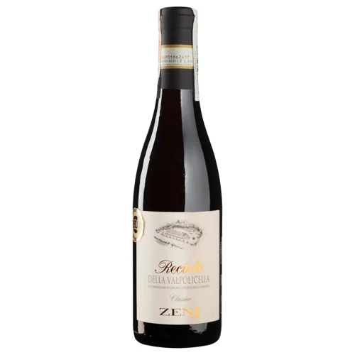 Вино Zeni Reciotto della Valpolicella Classico червоне солодке 13% 0,375л