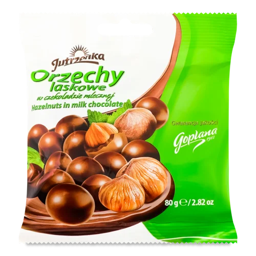Фундук В Молочному Шоколаді, в/ґ, 100г