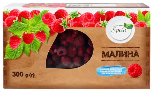 Малина заморожена Spela к/у 300г