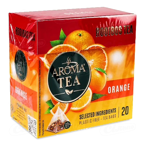 Чай Aroma Tea «Ройбуш» з апельсином, 20*1,75г/у