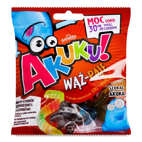 Желейні Конфети Jutrzenka Akuku, В/ґ, 150 Г