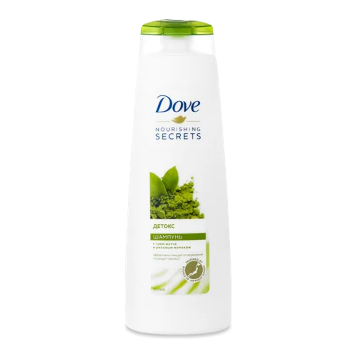 Шампунь Детокс З Чаєм Матча І Рисовим Молоком Nourishing Secrets Dove, В/ґ, 250мл