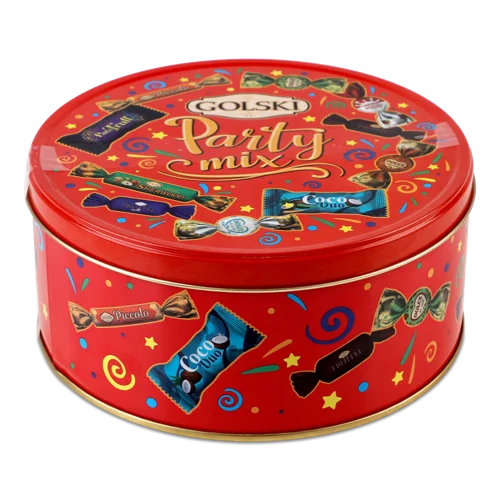 Цукерки Глазуровані Red Party Mix, в/ґ, з/б 330г